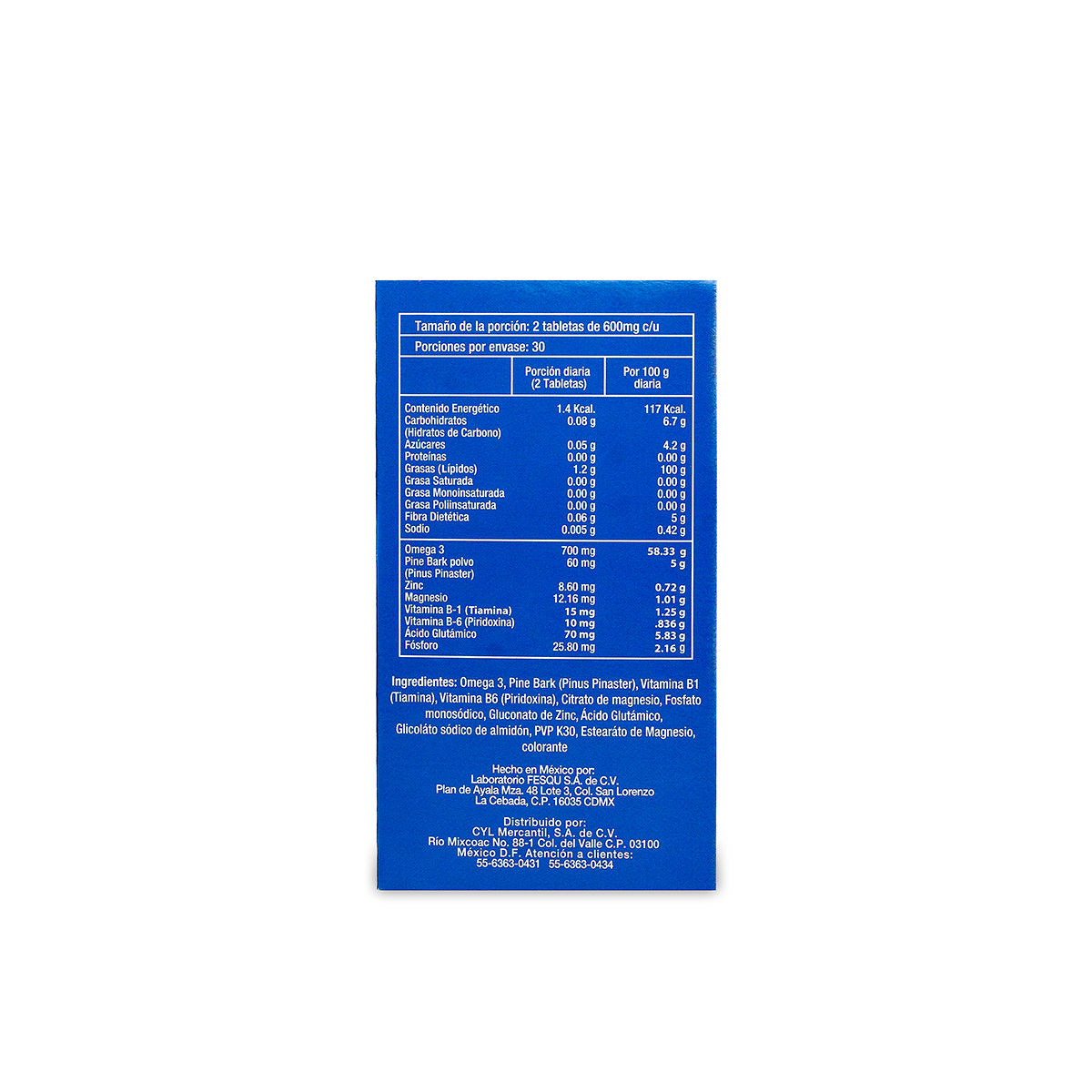 Conecta Gold 60 tabletas - Conecta Suplemento Alimenticio